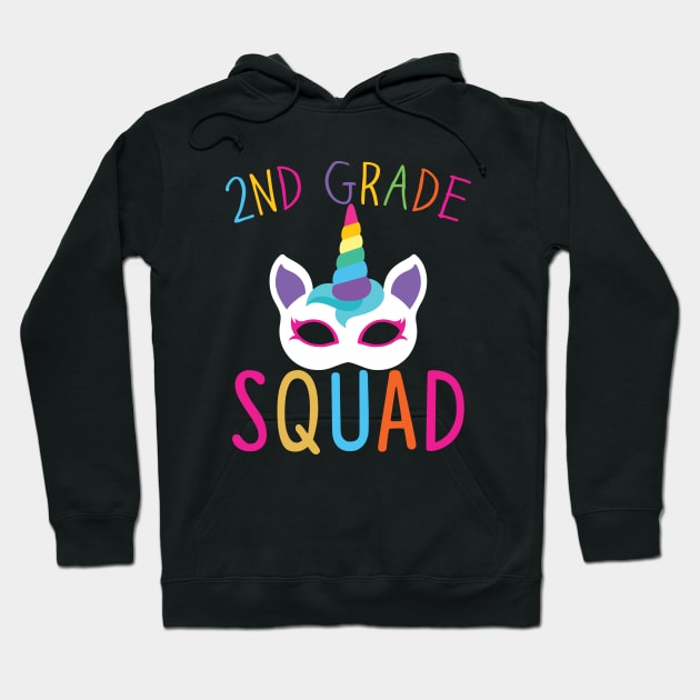 School 2nd Grade Squad Gift 2nd Grade School Gift Hoodie by mommyshirts